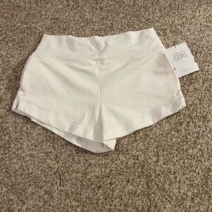 Night Moves White Itsy Bitsy Shorts